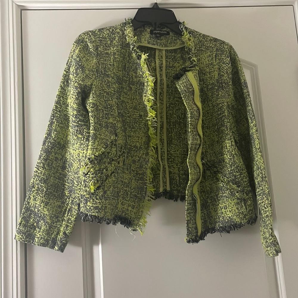 Tweed paperwhite jacket - Picture 1 of 3